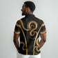 Egypt Uraeus Polo Shirt Gold Cobra Luxury Style DT05