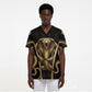 Egypt Uraeus Scrub Top Gold Cobra Luxury Style