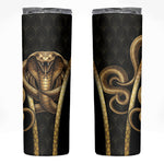 Egypt Uraeus Skinny Tumbler Gold Cobra Luxury Style