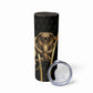 Egypt Uraeus Skinny Tumbler Gold Cobra Luxury Style