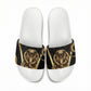 Egypt Uraeus Slide Sandals Gold Cobra Luxury Style
