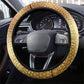 Egypt Uraeus Steering Wheel Cover Gold Cobra Luxury Style