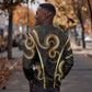 Egypt Uraeus Sweatshirt Gold Cobra Luxury Style