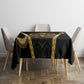 Egypt Uraeus Tablecloth Gold Cobra Luxury Style