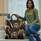 Egypt Uraeus Travel Bag Gold Cobra Luxury Style