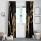 Egypt Uraeus Window Curtain Gold Cobra Luxury Style
