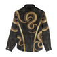 Egypt Uraeus Women Casual Shirt Gold Cobra Luxury Style