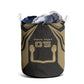 Custom Egypt KA Laundry Basket Gold Symbol Hieroglyphic Texture