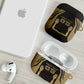 Custom Egypt KA AirPods Case Gold Symbol Hieroglyphic Texture