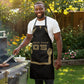 Custom Egypt KA Apron Gold Symbol Hieroglyphic Texture