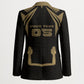 Custom Egypt KA Blazer Gold Symbol Hieroglyphic Texture