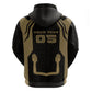 Custom Egypt KA Hoodie Gold Symbol Hieroglyphic Texture