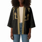Custom Egypt KA Kimono Gold Symbol Hieroglyphic Texture