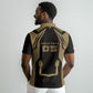 Custom Egypt KA Polo Shirt Gold Symbol Hieroglyphic Texture DT05