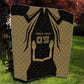Custom Egypt KA Quilt Gold Symbol Hieroglyphic Texture