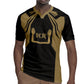 Custom Egypt KA Rugby Jersey Gold Symbol Hieroglyphic Texture