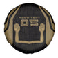 Custom Egypt KA Spare Tire Cover Gold Symbol Hieroglyphic Texture
