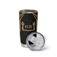 Custom Egypt KA Tumbler Cup Gold Symbol Hieroglyphic Texture