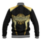 Egypt BA Baseball Jacket Winged Pharaoh Hieroglyphic Patterns
