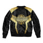 Egypt BA Bomber Jacket Winged Pharaoh Hieroglyphic Patterns