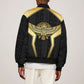 Egypt BA Bomber Jacket Winged Pharaoh Hieroglyphic Patterns