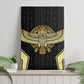 Egypt BA Canvas Wall Art Winged Pharaoh Hieroglyphic Patterns