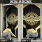 Egypt BA Door Cover Winged Pharaoh Hieroglyphic Patterns