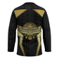 Egypt BA Hockey Jersey Winged Pharaoh Hieroglyphic Patterns
