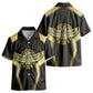Egypt BA Kid Hawaiian Shirt Winged Pharaoh Hieroglyphic Patterns DT05