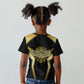 Egypt BA Kid T shirt Winged Pharaoh Hieroglyphic Patterns