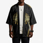 Egypt BA Kimono Winged Pharaoh Hieroglyphic Patterns