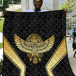 Egypt BA Quilt Winged Pharaoh Hieroglyphic Patterns