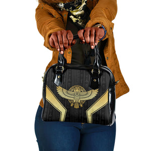 Egypt BA Shoulder Handbag Winged Pharaoh Hieroglyphic Patterns