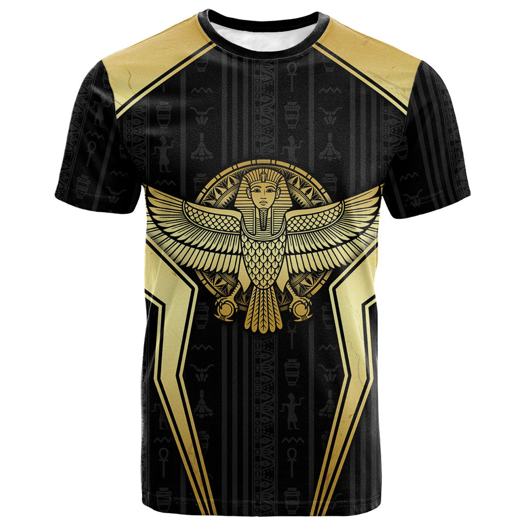 Egypt BA T shirt Winged Pharaoh Hieroglyphic Patterns