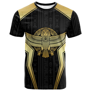 Egypt BA T shirt Winged Pharaoh Hieroglyphic Patterns