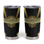 Egypt BA Tumbler Cup Winged Pharaoh Hieroglyphic Patterns