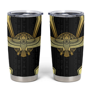 Egypt BA Tumbler Cup Winged Pharaoh Hieroglyphic Patterns