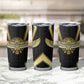 Egypt BA Tumbler Cup Winged Pharaoh Hieroglyphic Patterns
