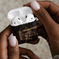 Egyptian God Anubis AirPods Case Jackal Headed Deity Ancient Egypt Mythology Gilded