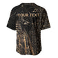 Personalized Egyptian God Anubis Baseball Jersey Jackal Headed Deity Ancient Egypt Mythology Gilded