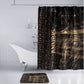 Egyptian God Anubis Bathroom Set Jackal Headed Deity Ancient Egypt Mythology Gilded