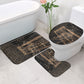Egyptian God Anubis Bathroom Set Jackal Headed Deity Ancient Egypt Mythology Gilded