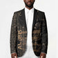 Personalized Egyptian God Anubis Blazer Jackal Headed Deity Ancient Egypt Mythology Gilded