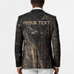 Personalized Egyptian God Anubis Blazer Jackal Headed Deity Ancient Egypt Mythology Gilded