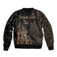 Personalized Egyptian God Anubis Bomber Jacket Jackal Headed Deity Ancient Egypt Mythology Gilded
