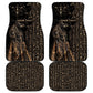 Personalized Egyptian God Anubis Car Mats Jackal Headed Deity Ancient Egypt Mythology Gilded