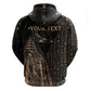 Personalized Egyptian God Anubis Hoodie Jackal Headed Deity Ancient Egypt Mythology Gilded