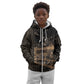 Personalized Egyptian God Anubis Kid Hoodie Jackal Headed Deity Ancient Egypt Mythology Gilded