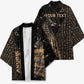 Personalized Egyptian God Anubis Kimono Jackal Headed Deity Ancient Egypt Mythology Gilded