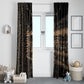 Egyptian God Anubis Window Curtain Jackal Headed Deity Ancient Egypt Mythology Gilded